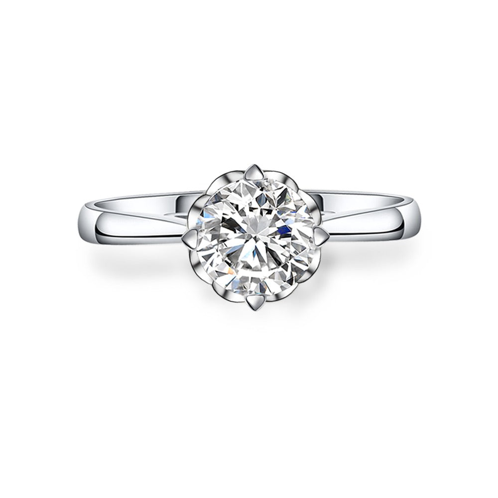 18K Plain Ring Setting R259