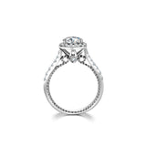 18K Diamond Ring Setting R265