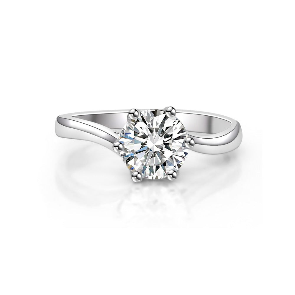18K Plain Ring Setting R296