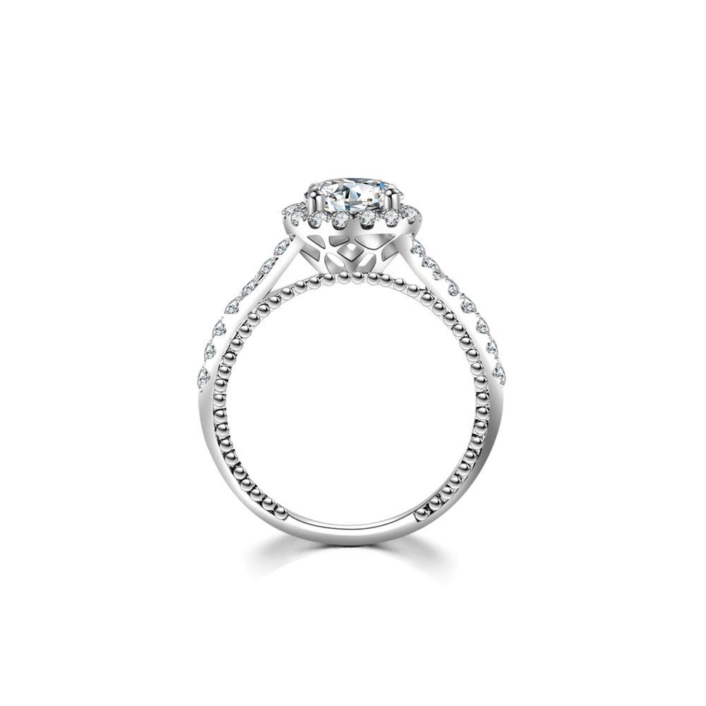 18K Diamond Ring Setting R302