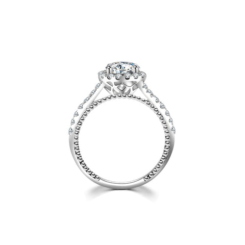 18K Diamond Ring Setting R302