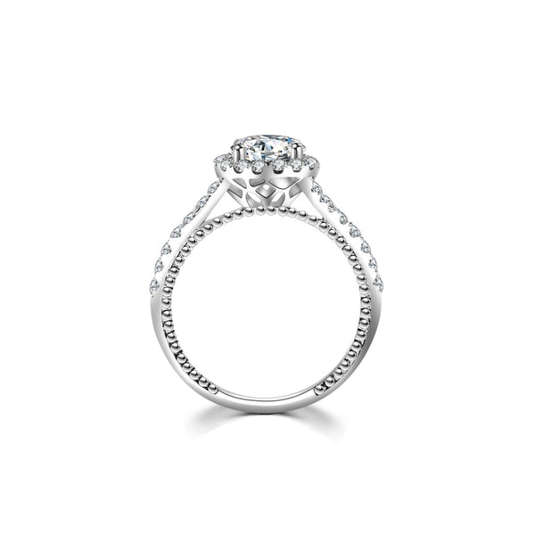 18K Diamond Ring Setting R302