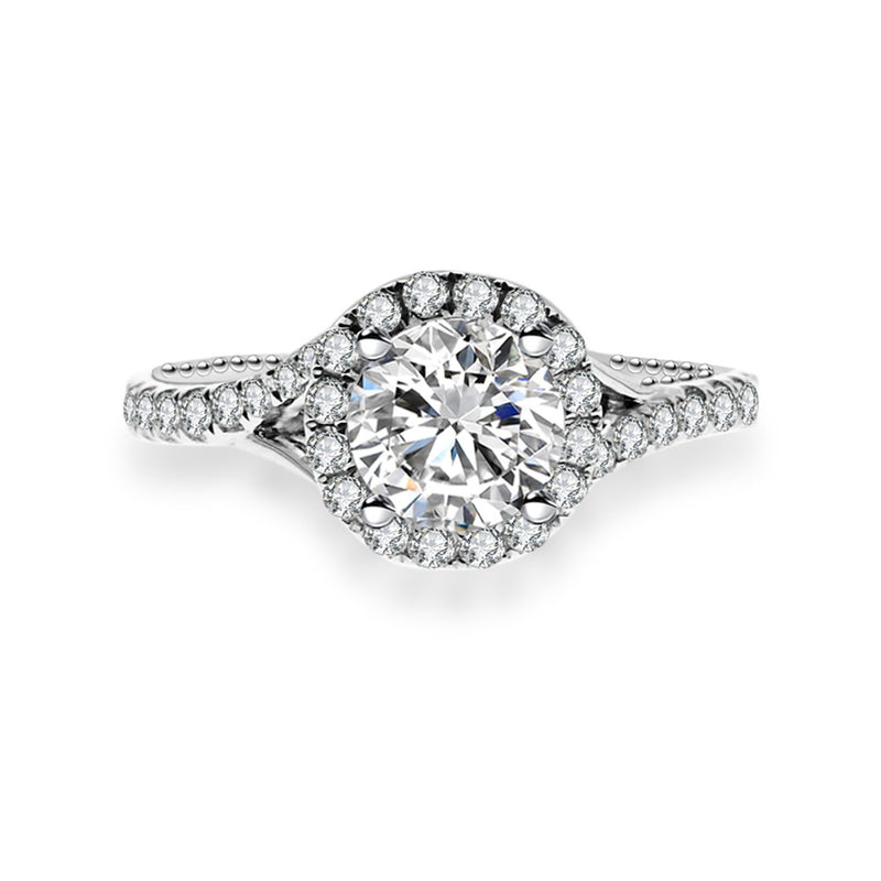 18K Diamond Ring Setting R302
