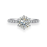 18K Diamond Ring Setting R3252