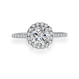 18K Diamond Ring Setting R3253