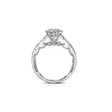 18K Diamond Ring Setting R3255