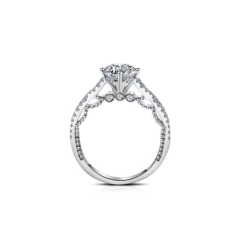 18K Diamond Ring Setting R3255
