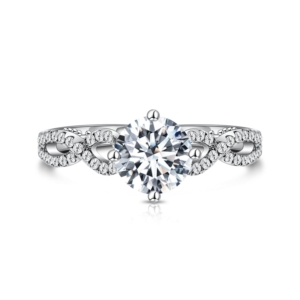 18K Diamond Ring Setting R3255