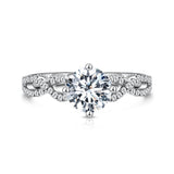 18K Diamond Ring Setting R3255