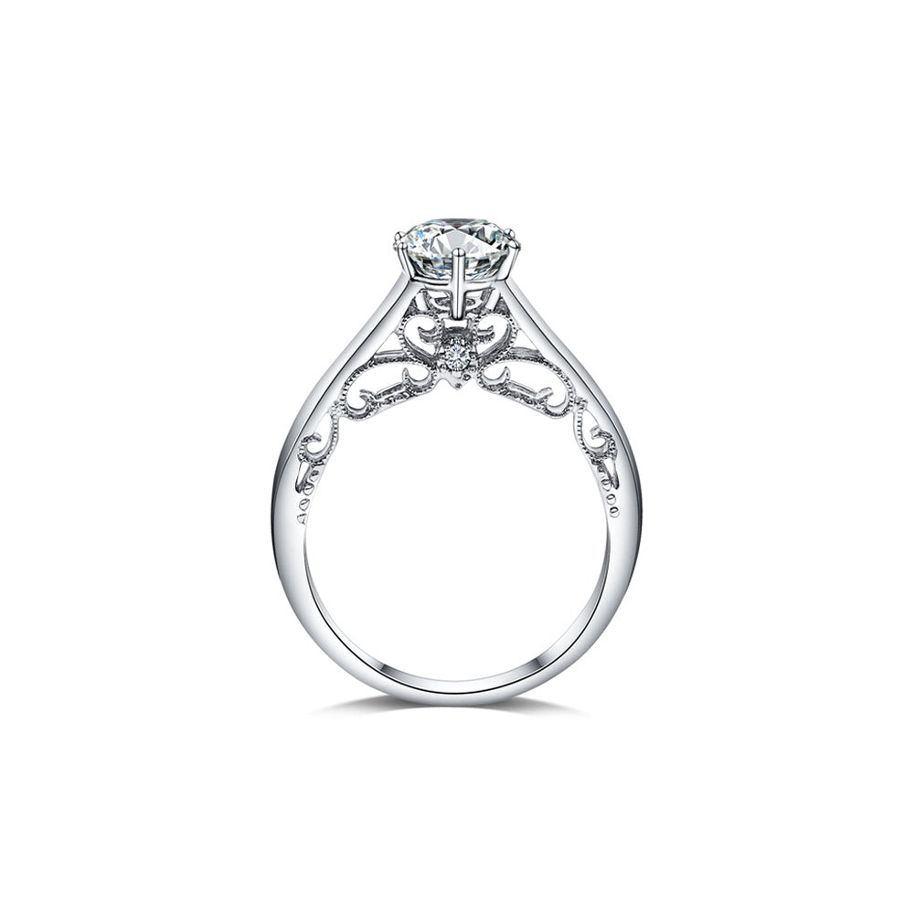 18K Diamond Ring Setting R3256