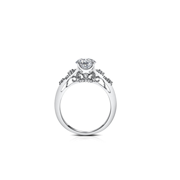 18K Diamond Ring Setting R3257