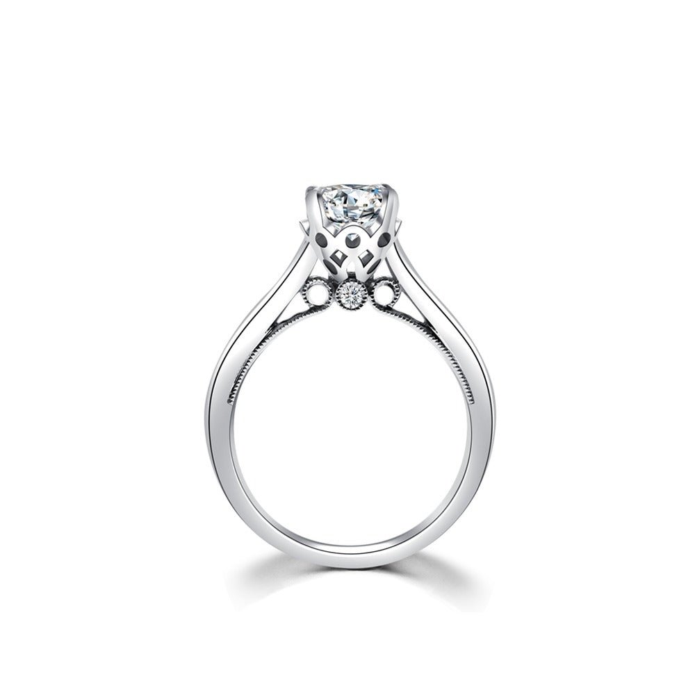 18K Diamond Ring Setting R3260