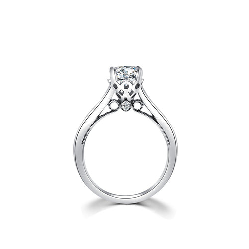 18K Diamond Ring Setting R3260