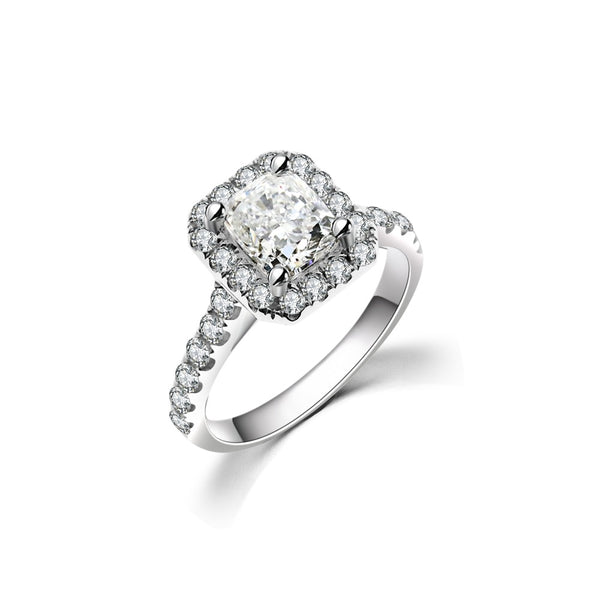 18K Diamond Ring Setting R3261