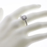 18K Cushion Diamond Ring R3263