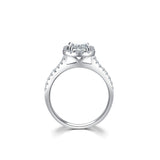 18K Cushion Diamond Ring R3263