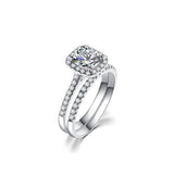18K Cushion Diamond Ring R3263