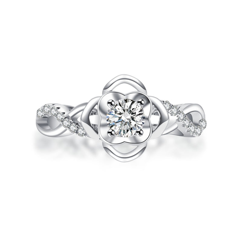 18K Diamond Ring Setting R3264