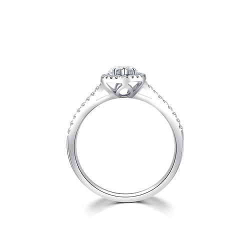 18K Marquise Diamond Ring R3265