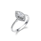 18K Marquise Diamond Ring R3265