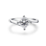 18K Princess Diamond Ring R3267