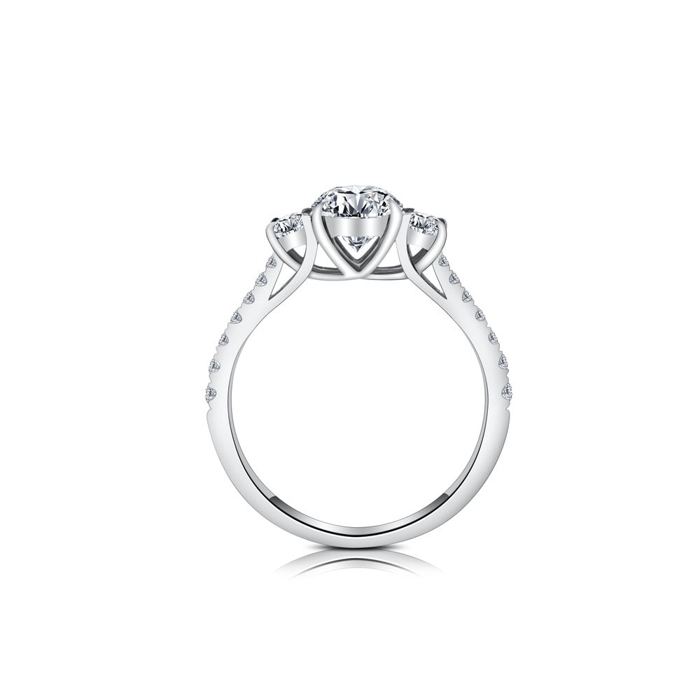 18K Diamond Ring Setting R35