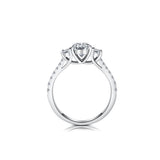 18K Diamond Ring Setting R35