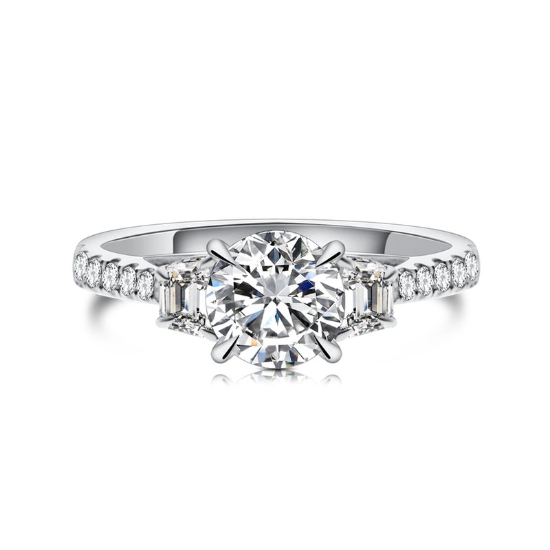 18K Diamond Ring Setting R35