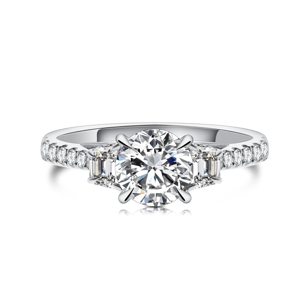 18K Diamond Ring Setting R35
