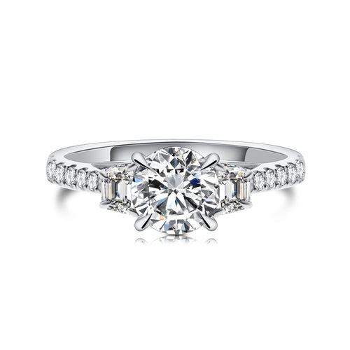 18K Diamond Ring Setting R35