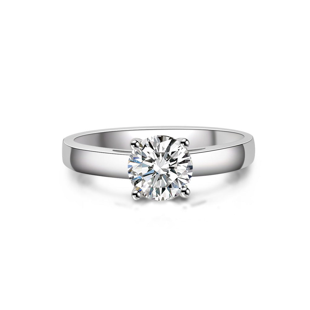 18K Plain Ring Setting R37