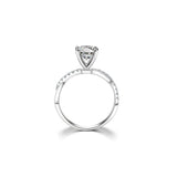 18K Diamond Ring Setting R407