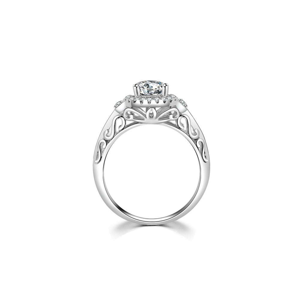 18K Diamond Ring Setting R436
