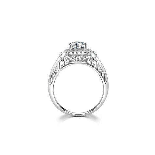 18K Diamond Ring Setting R436