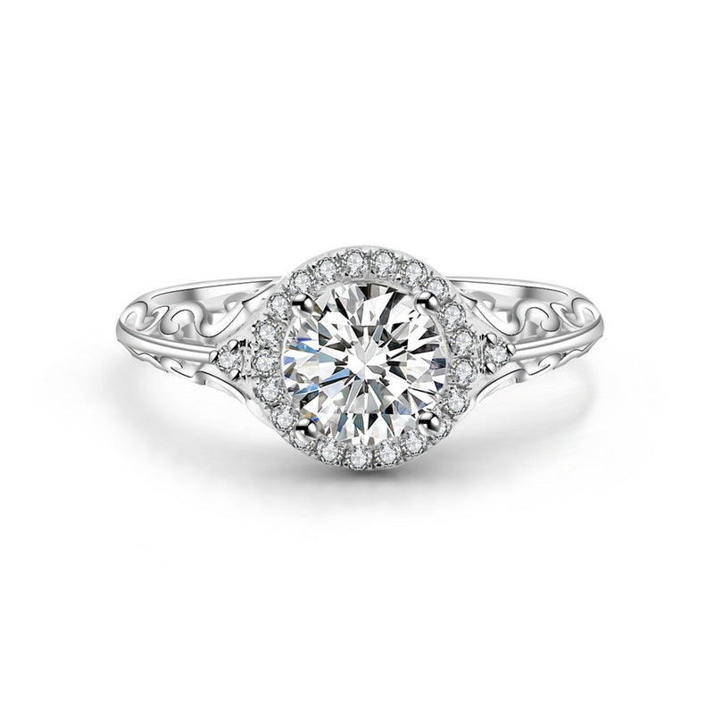 18K Diamond Ring Setting R436