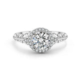 18K Diamond Ring Setting R436
