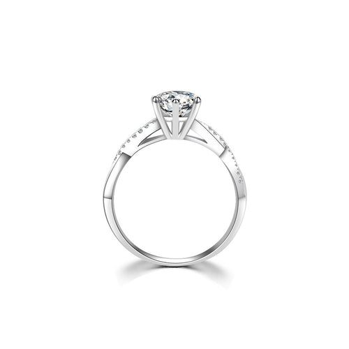 18K Diamond Ring Setting R438