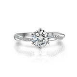 18K Diamond Ring Setting R438
