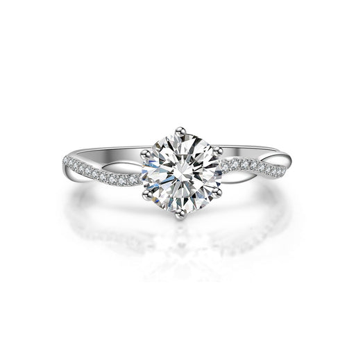 18K Diamond Ring Setting R438