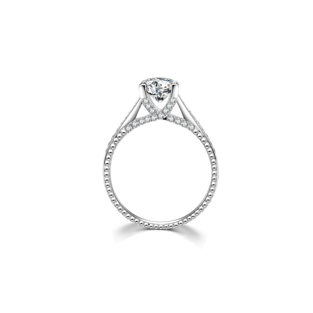 18K Diamond Ring Setting R445