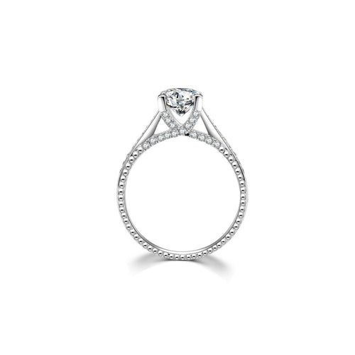 18K Diamond Ring Setting R445