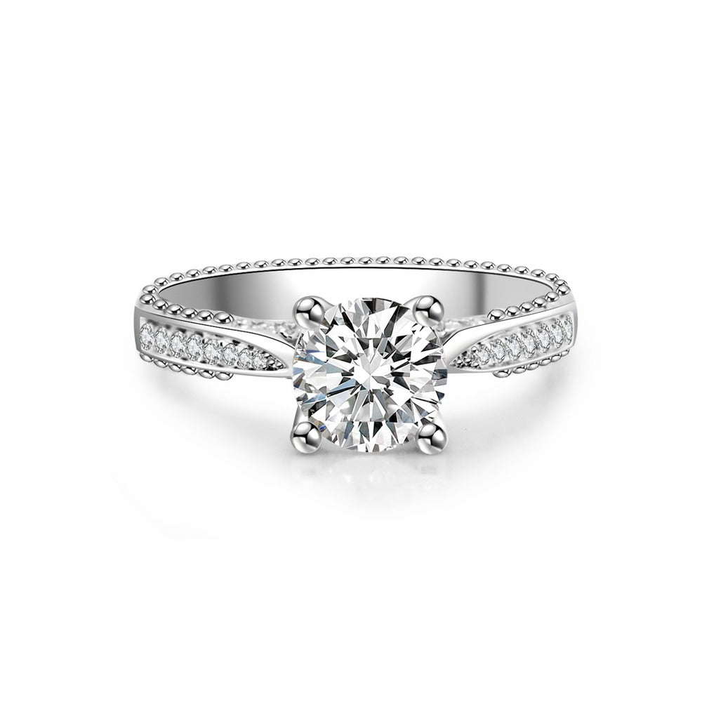 18K Diamond Ring Setting R445