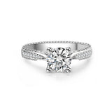 18K Diamond Ring Setting R445