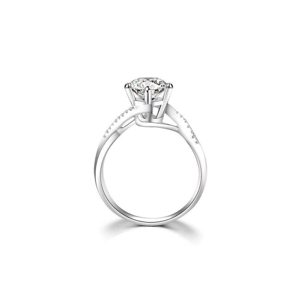 18K Diamond Ring Setting R446