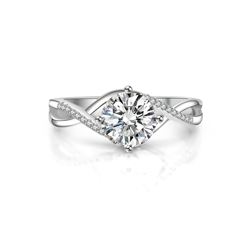 18K Diamond Ring Setting R446
