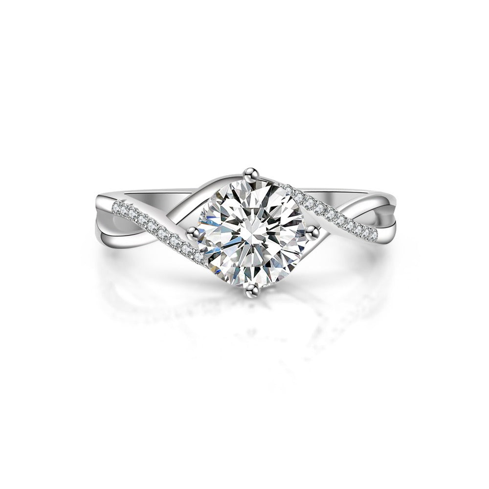 18K Diamond Ring Setting R446