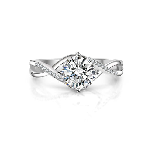 18K Diamond Ring Setting R446