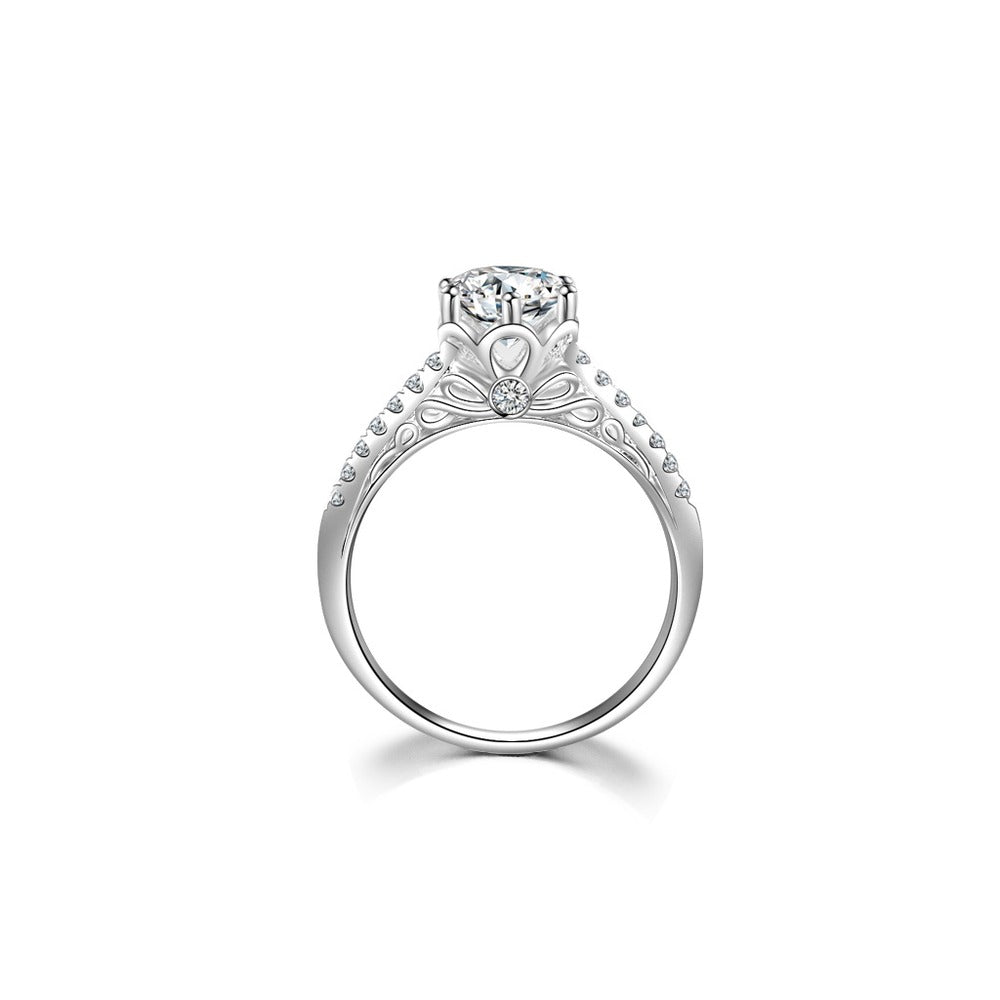 18K Diamond Ring Setting R447