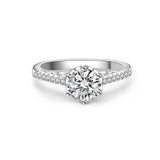 18K Diamond Ring Setting R447
