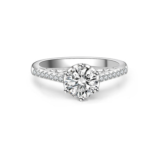 18K Diamond Ring Setting R447